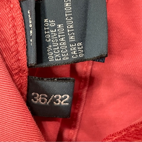 POLO RALPH LAUREN Men’s Deep Salmon 650 Straight Casual Pant, 36/32 - Picture 7 of 8